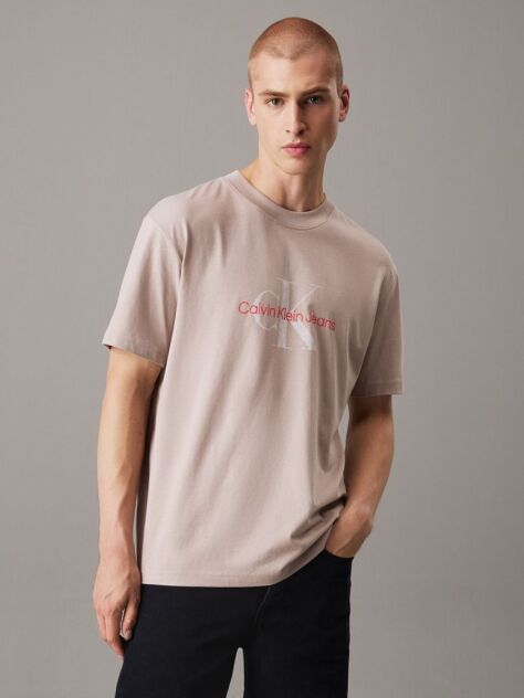 Grey Monogram T-shirt  Men