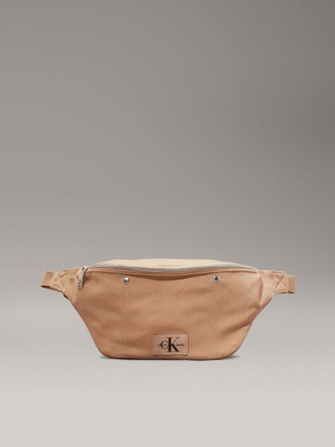 Beige Bum Bag  Men
