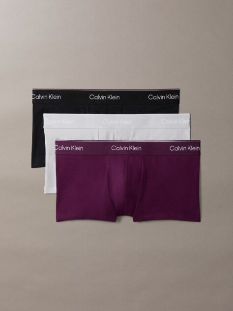 Multi Σετ 3 Χαμηλόμεσα Μπόξερ - Icon Cotton Stretch  Άνδρας