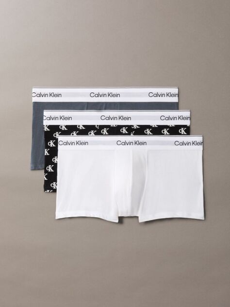 Multi Σετ 3 Χαμηλόμεσα Μπόξερ - Icon Cotton Stretch  Άνδρας