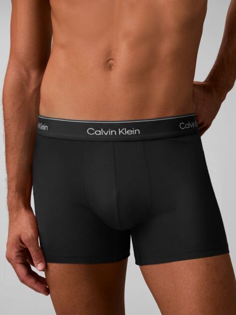Μαύρο Σετ 3 Μπόξερ - Icon Cotton Stretch  Άνδρας