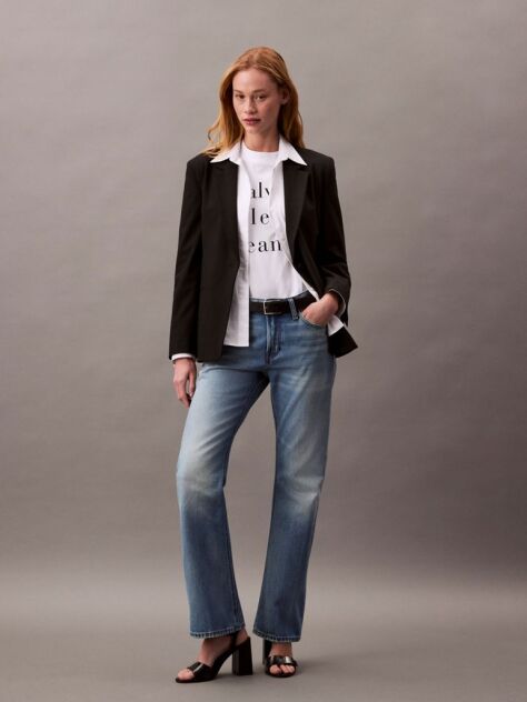 Denim Relaxed Bootcut Jeans  Women