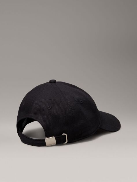 Black Twill Logo Cap  Women