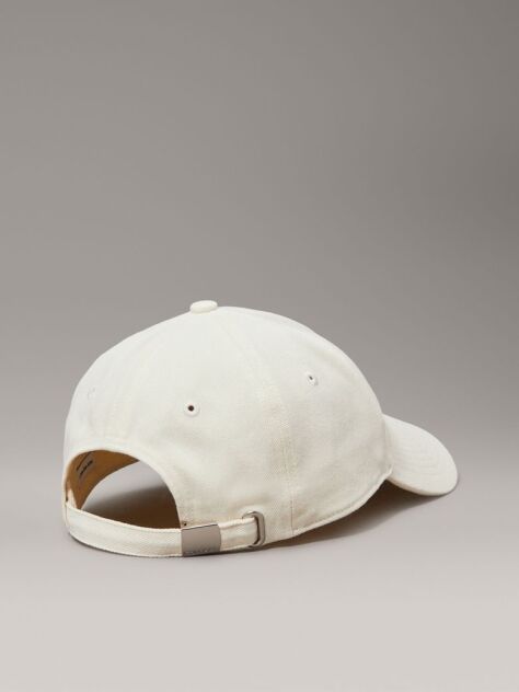 White Twill Logo Cap  Women