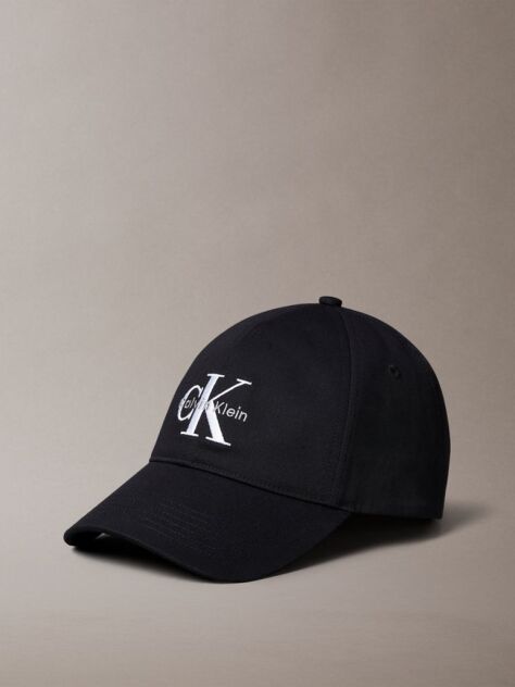 Black Twill Logo Cap  Women