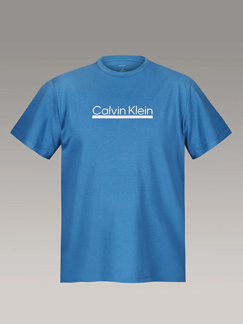 Blue Short Sleeve T-Shirt  Men