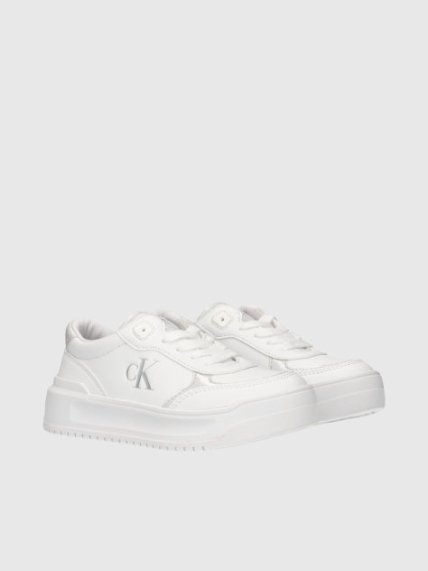 Λευκό Χαμηλά Sneakers Με Κορδόνια  Κορίτσι