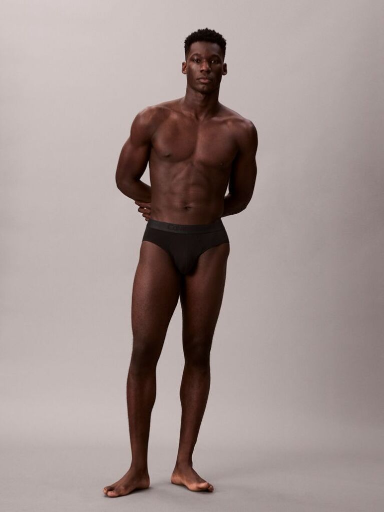 Black 3 Pack Briefs - CK Black  Men