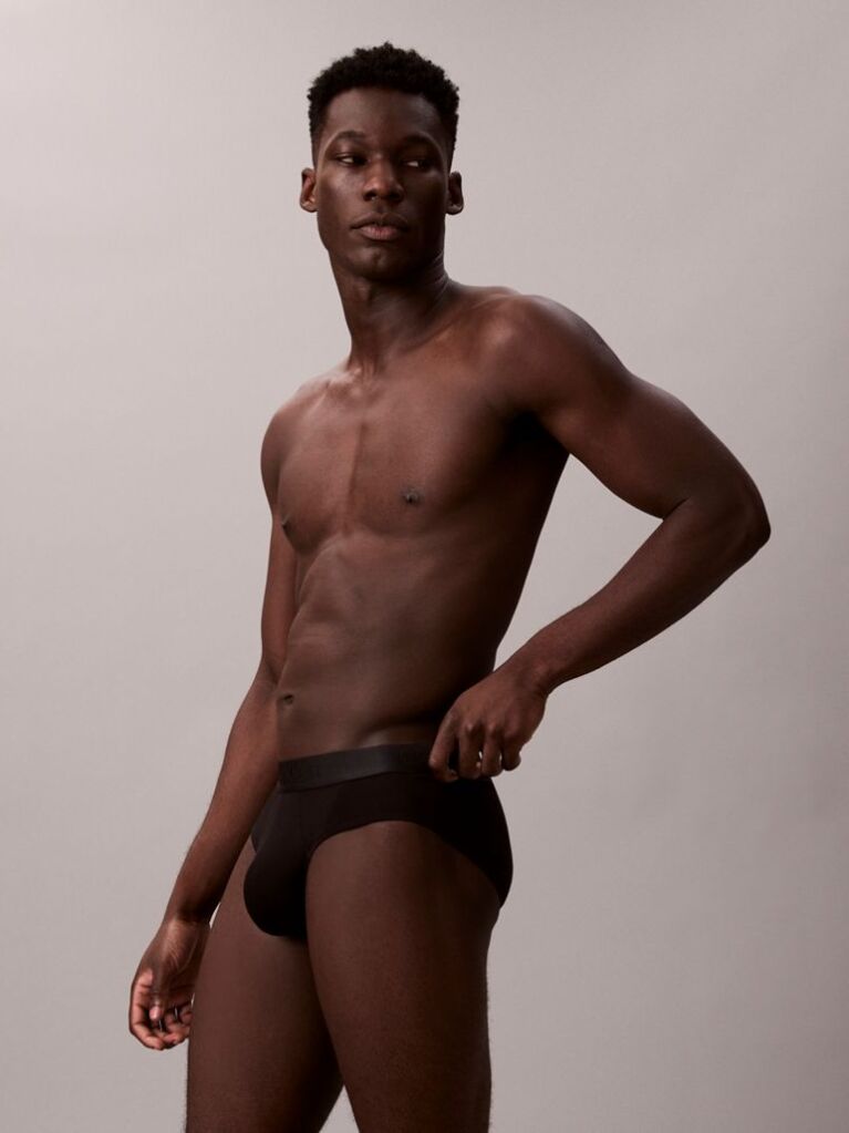 Black 3 Pack Briefs - CK Black  Men
