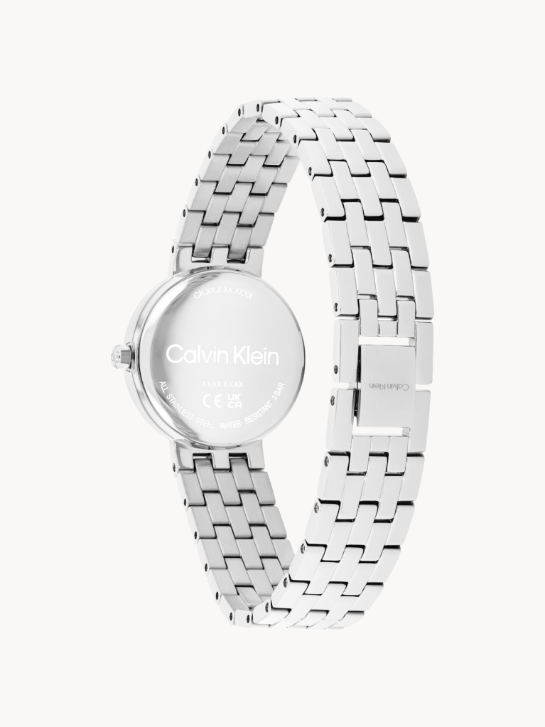 Silver Minimalist Bracelet Watch  Women