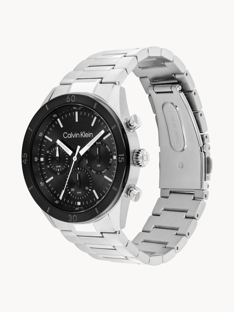 Black Stainless Steel Bracelet Watch  Men
