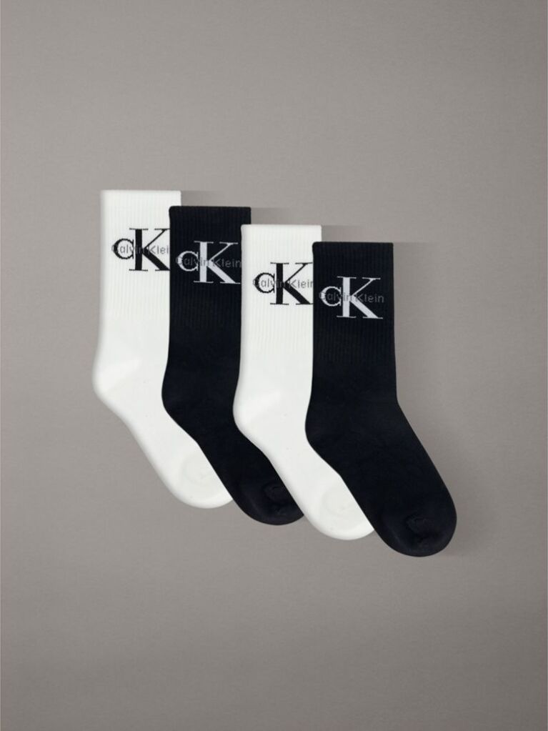 Multi 4 Pack Crew Socks  Women