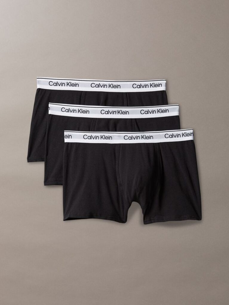Μαύρο Σετ 3 Παιδικά Μποξεράκια Για Αγόρια- Icon Cotton Stretch  Αγόρι