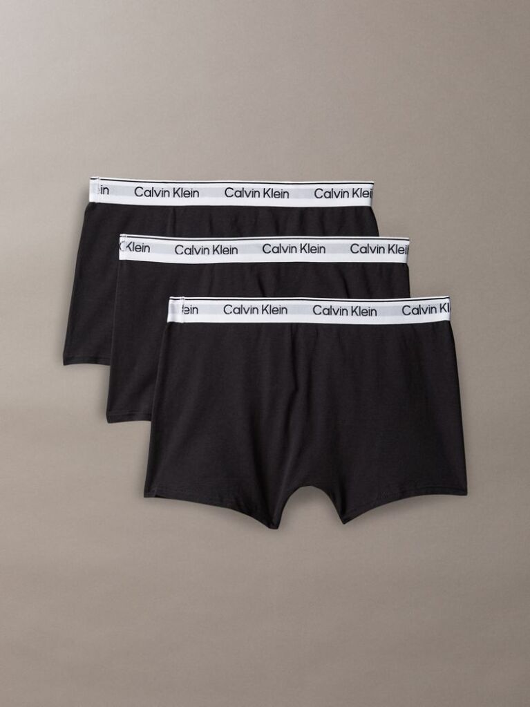 Μαύρο Σετ 3 Παιδικά Μποξεράκια Για Αγόρια- Icon Cotton Stretch  Αγόρι