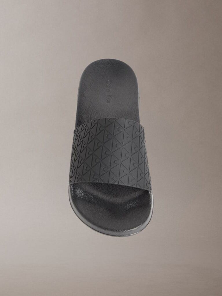 Black Nemo - Contoured Emblem Logo Sliders  Men