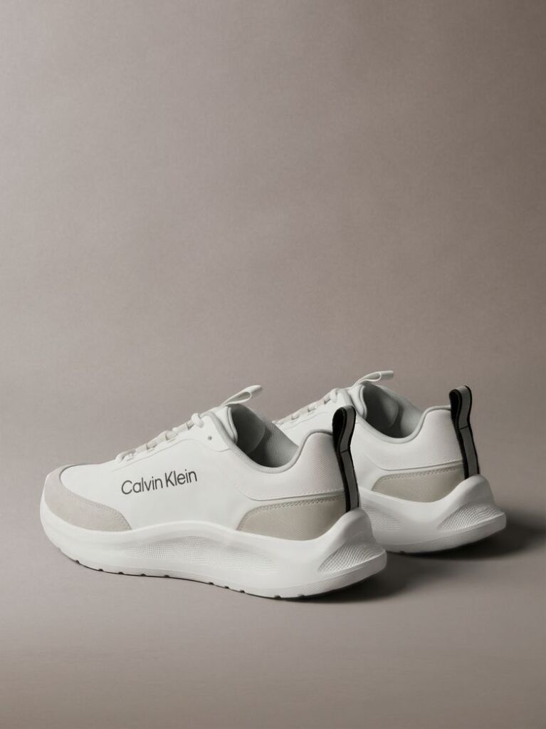 White CK Curve - Lightweight Runner Trainers  Men