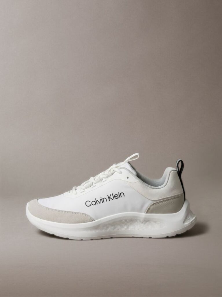 White CK Curve - Lightweight Runner Trainers  Men