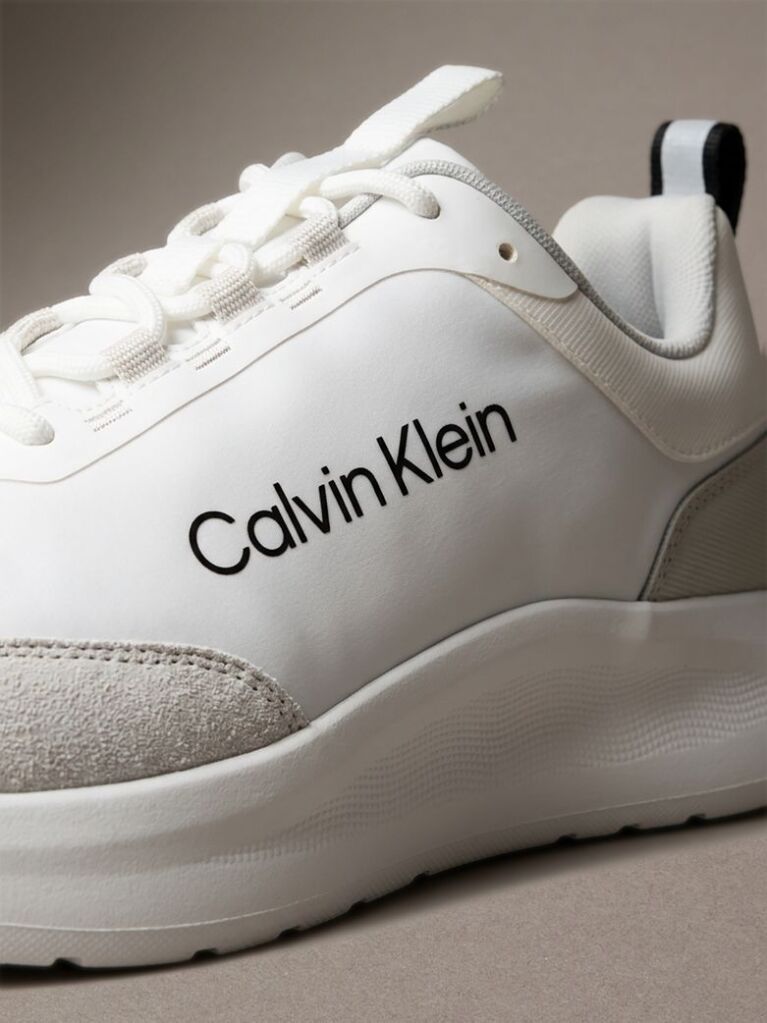 White CK Curve - Lightweight Runner Trainers  Men