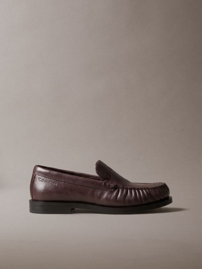Καφέ Thea - Δερμάτινα Loafers  Γυναίκα