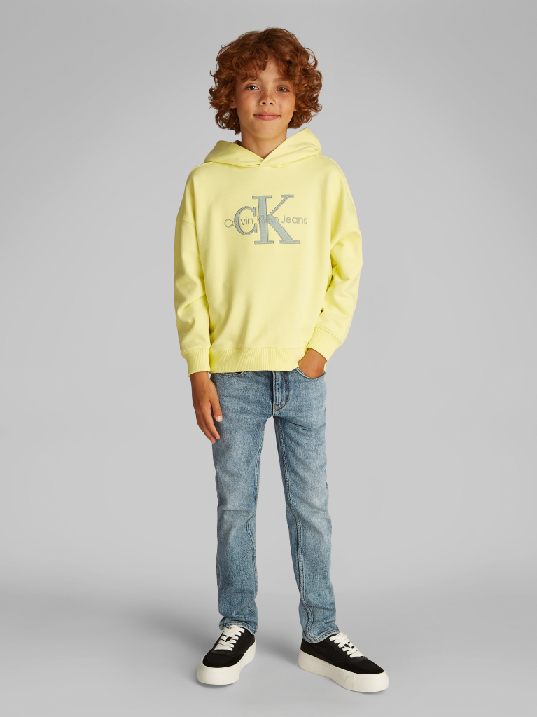 Κίτρινο Hoodie Με Λογότυπο  Αγόρι