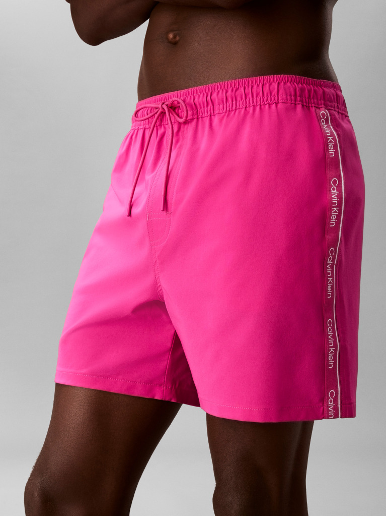 Purple Core Solid Swim Shorts  Men