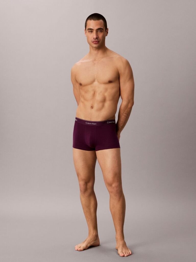 Multi Σετ 3 Χαμηλόμεσα Μπόξερ - Icon Cotton Stretch  Άνδρας