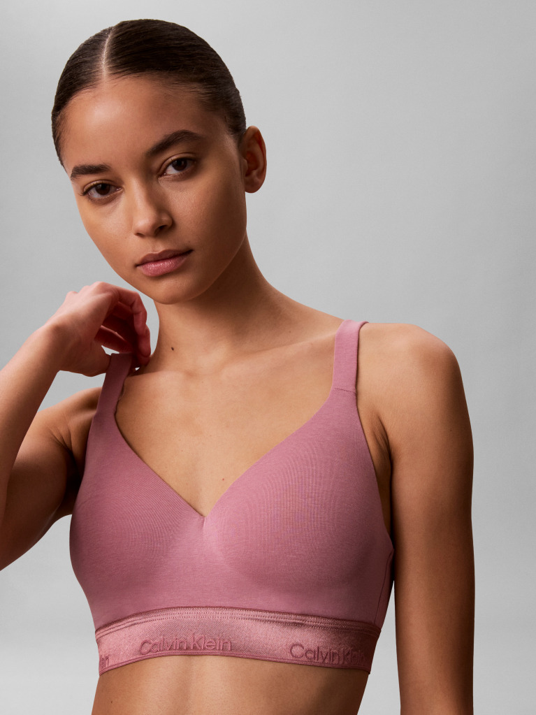 Ροζ Bralette Ανόρθωσης - Icon Cotton Modal  Γυναίκα