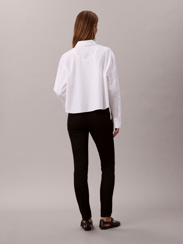 Black High Rise Skinny Jeans  Women
