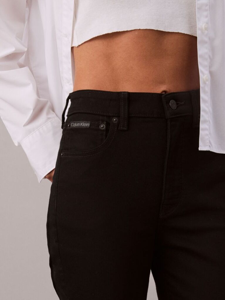 Black High Rise Skinny Jeans  Women