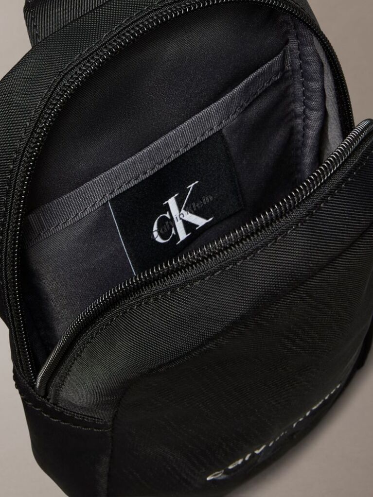 Black Bold Phone Crossbody  Men