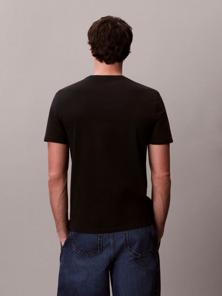 Μαύρο T-shirt Με Γραφικό Λογότυπο  Άνδρας