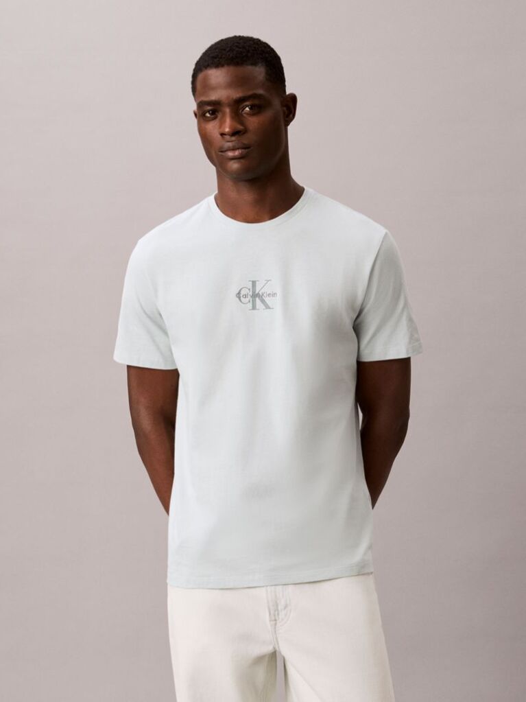 Πράσινο T-shirt Με Μονόγραμμα  Άνδρας