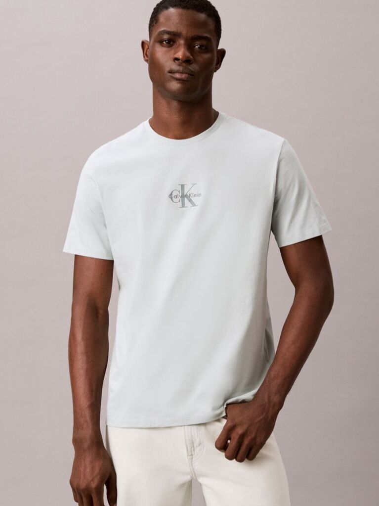 Πράσινο T-shirt Με Μονόγραμμα  Άνδρας