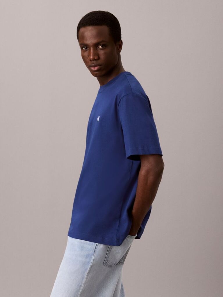 Blue Monogram T-shirt  Men