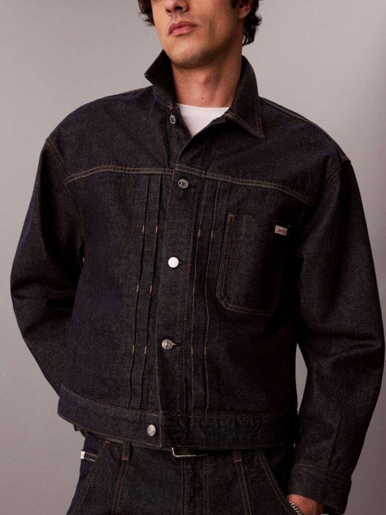 Denim Denim Τζάκετ Trucker με Πιέτες  Άνδρας