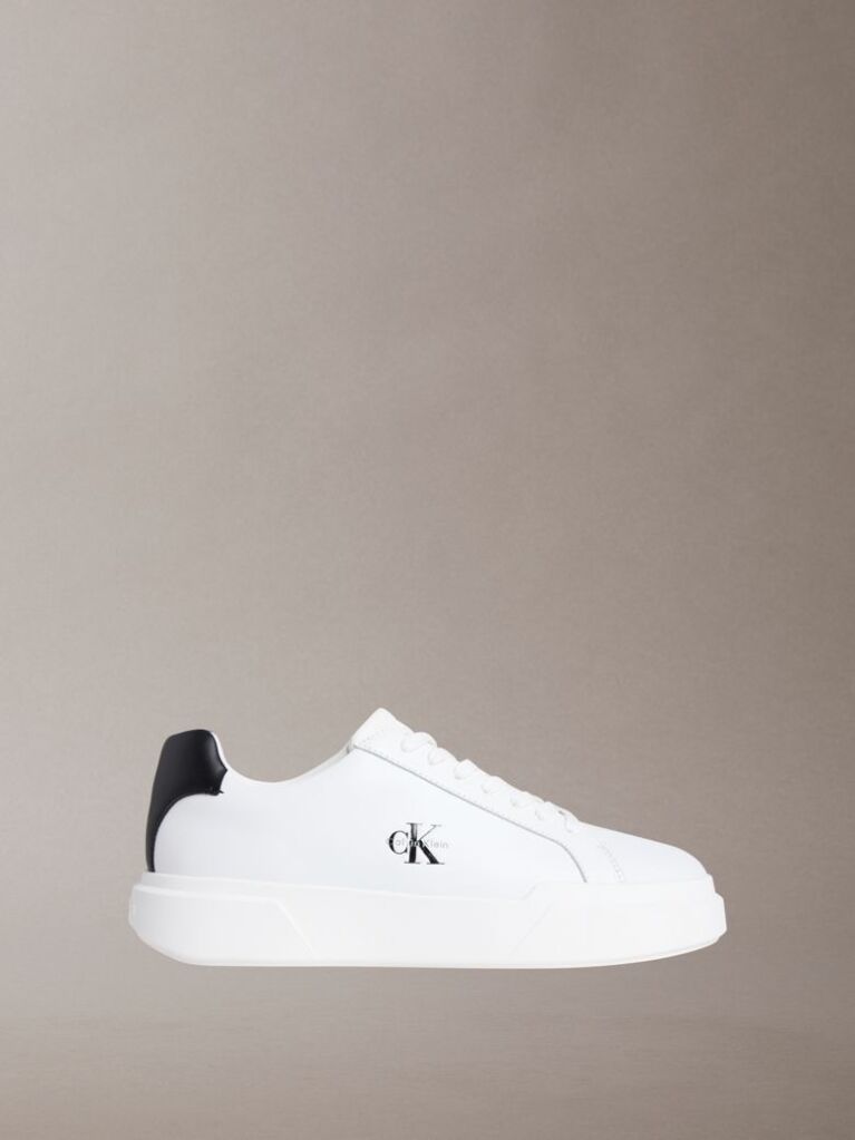 Λευκό Δερμάτινα Sneakers NYC   Άνδρας