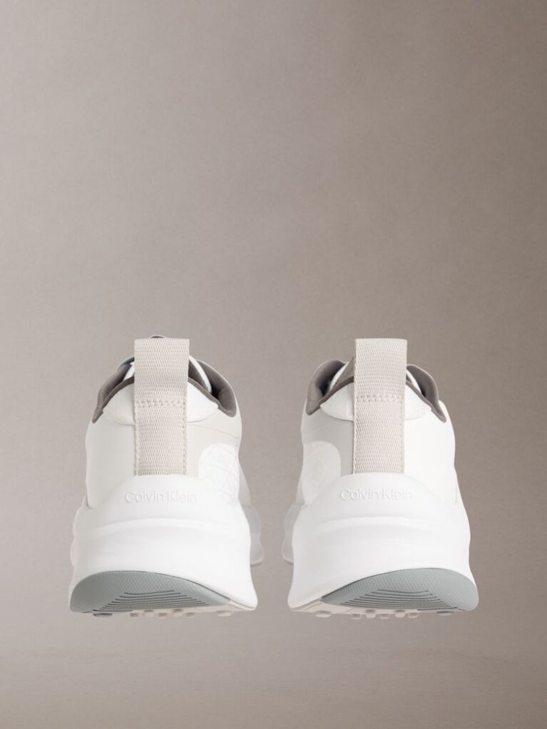 Λευκό Chunky Sneakers Με Emblem Λογότυπο  Γυναίκα