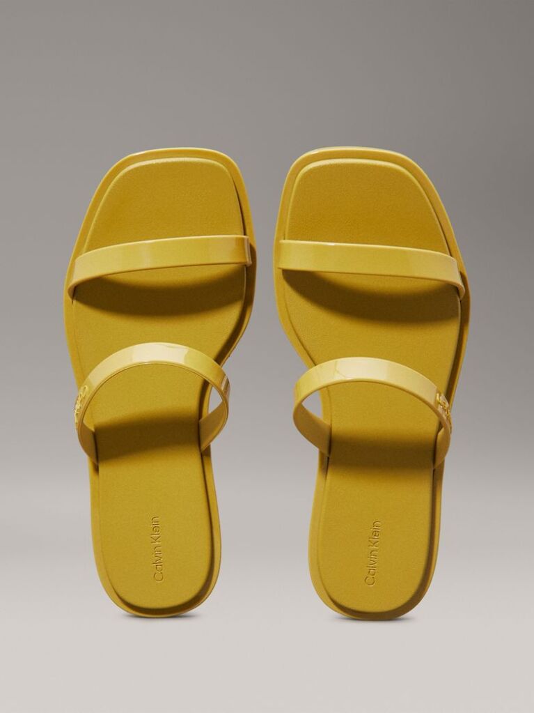 Yellow Jelly Sandals  Women