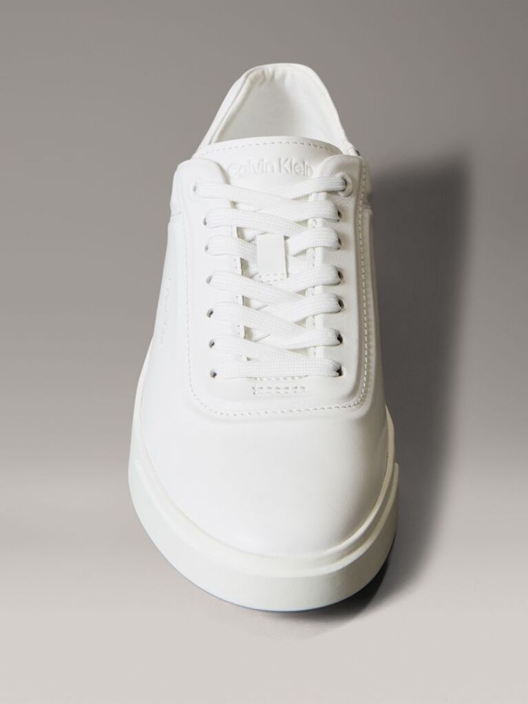 Λευκό Brooke - Δερμάτινα Sneakers Με Λογότυπο  Γυναίκα