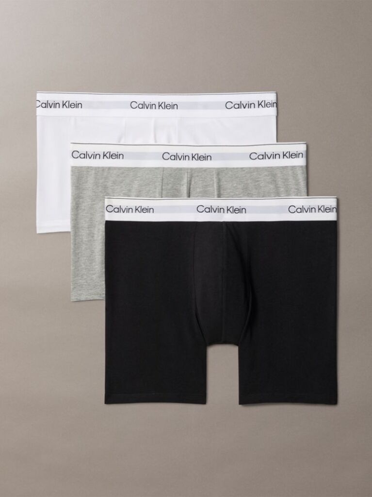 Multi Σετ 3 Μπόξερ - Icon Cotton Stretch  Άνδρας