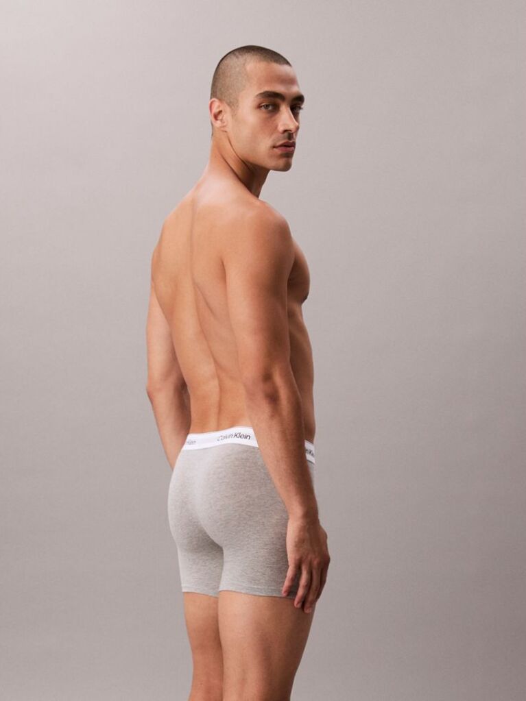 Multi Σετ 3 Μπόξερ - Icon Cotton Stretch  Άνδρας