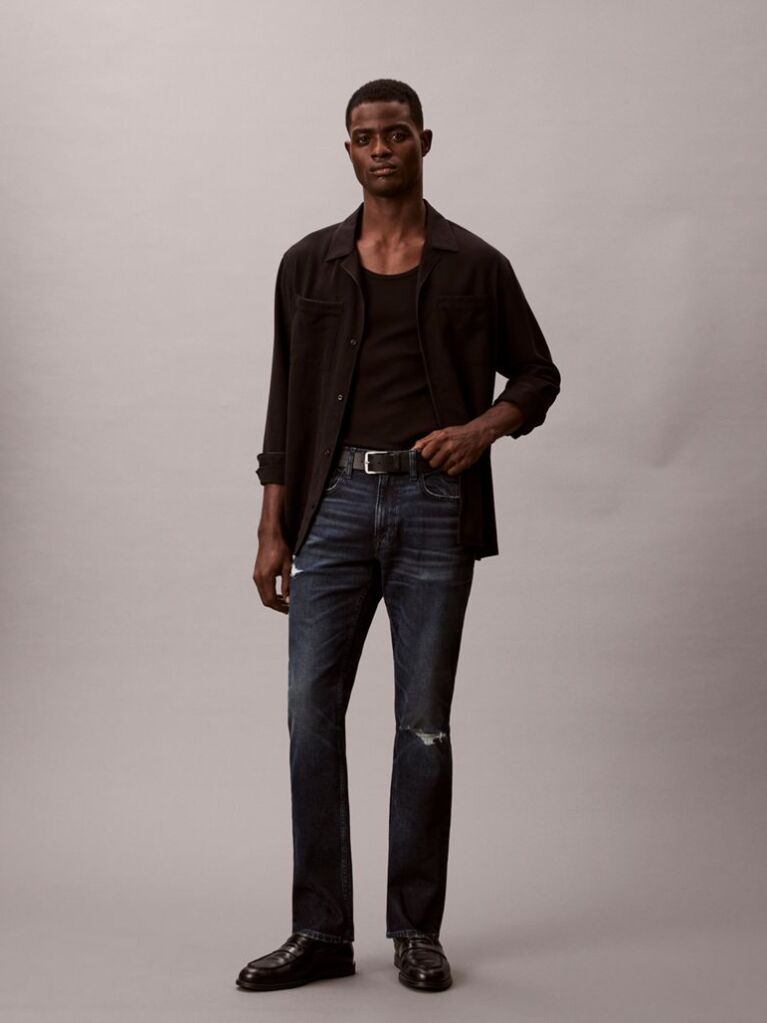 Denim Τζιν Με Slim Γραμμή  Άνδρας