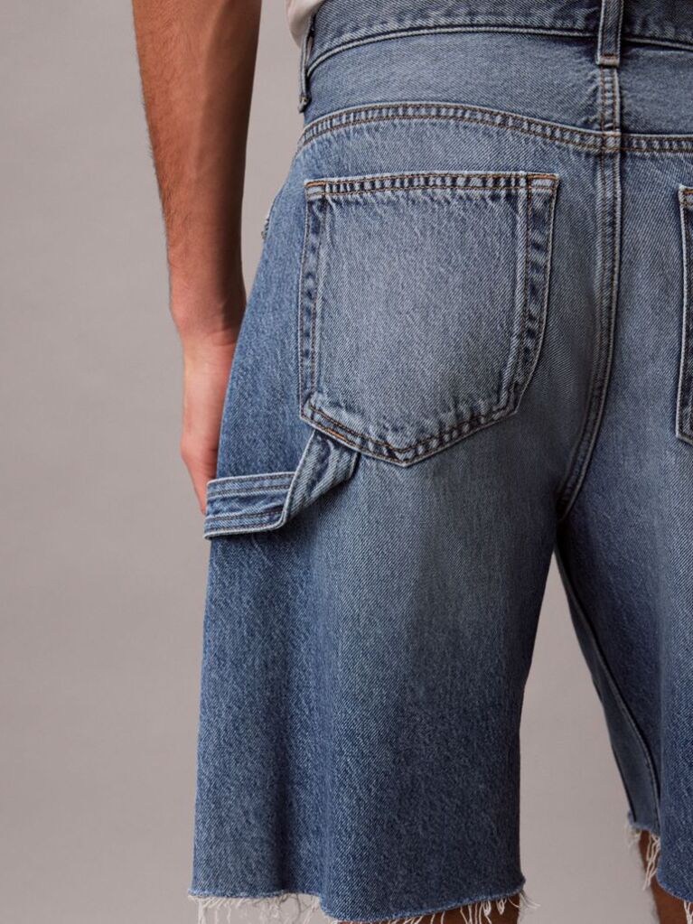 Denim 90s Denim Utility Shorts  Men