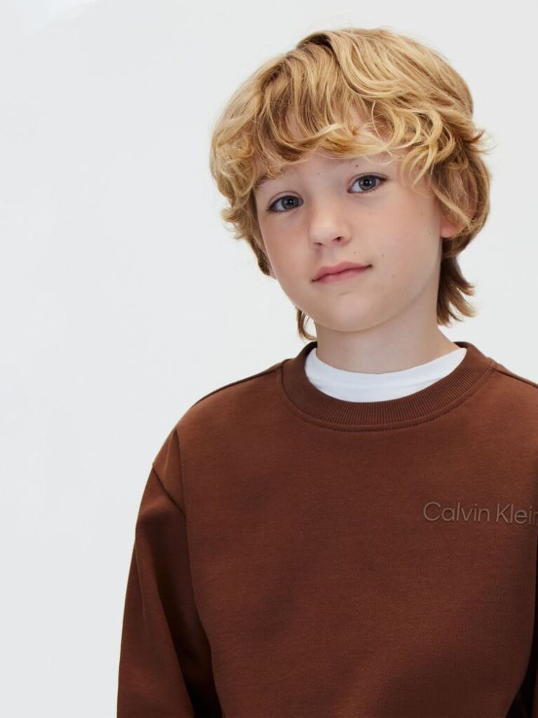 Brown Back Graphic Sweatshirt  Boys