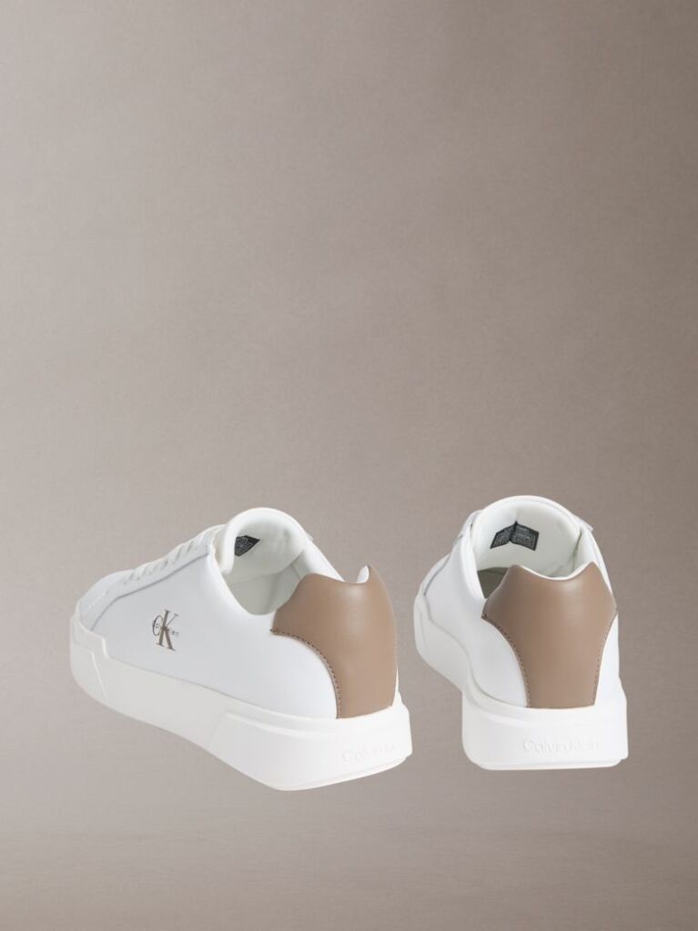 Λευκό Δερμάτινα Sneakers NYC   Άνδρας