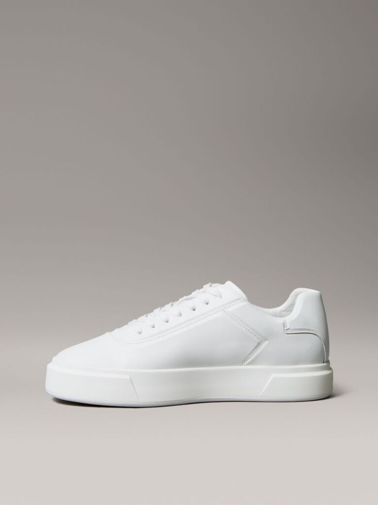 Λευκό Premier - Signature Δερμάτινα Sneakers  Άνδρας