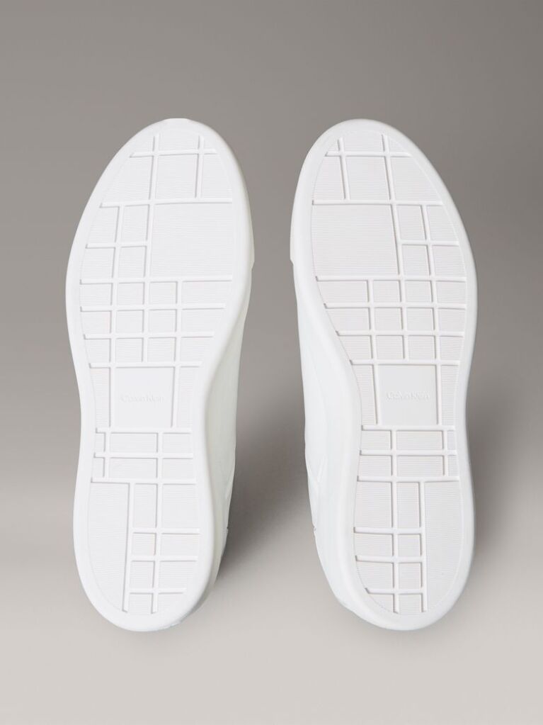 Λευκό Premier - Signature Δερμάτινα Sneakers  Άνδρας
