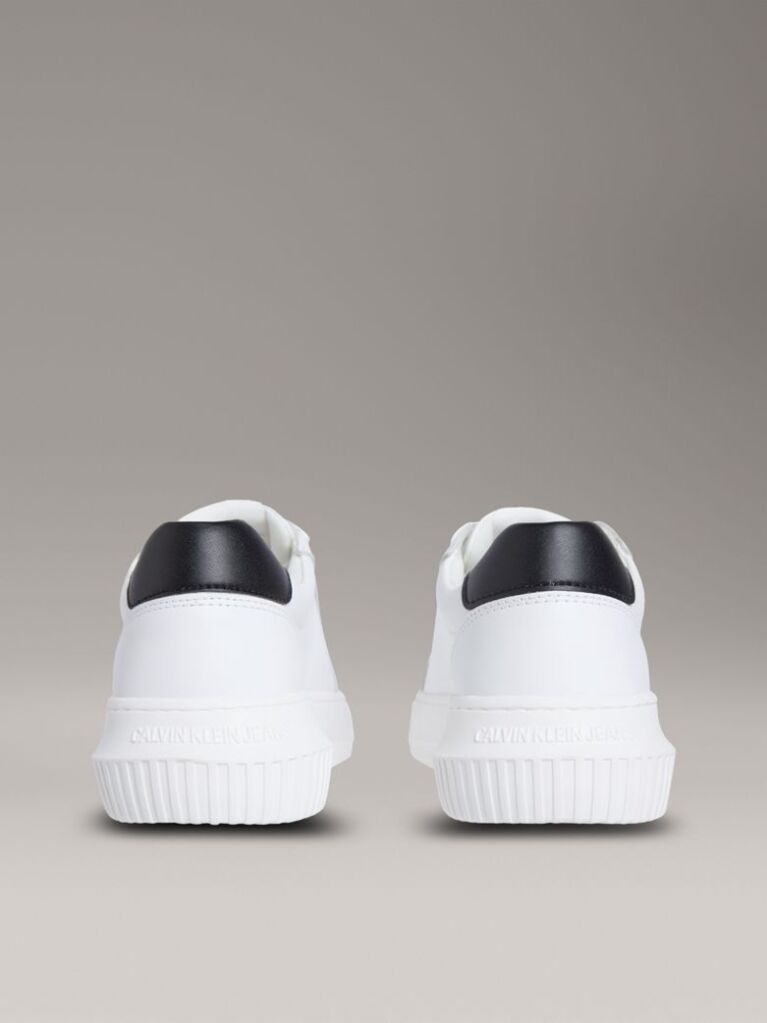 White Leather Trainers  Women