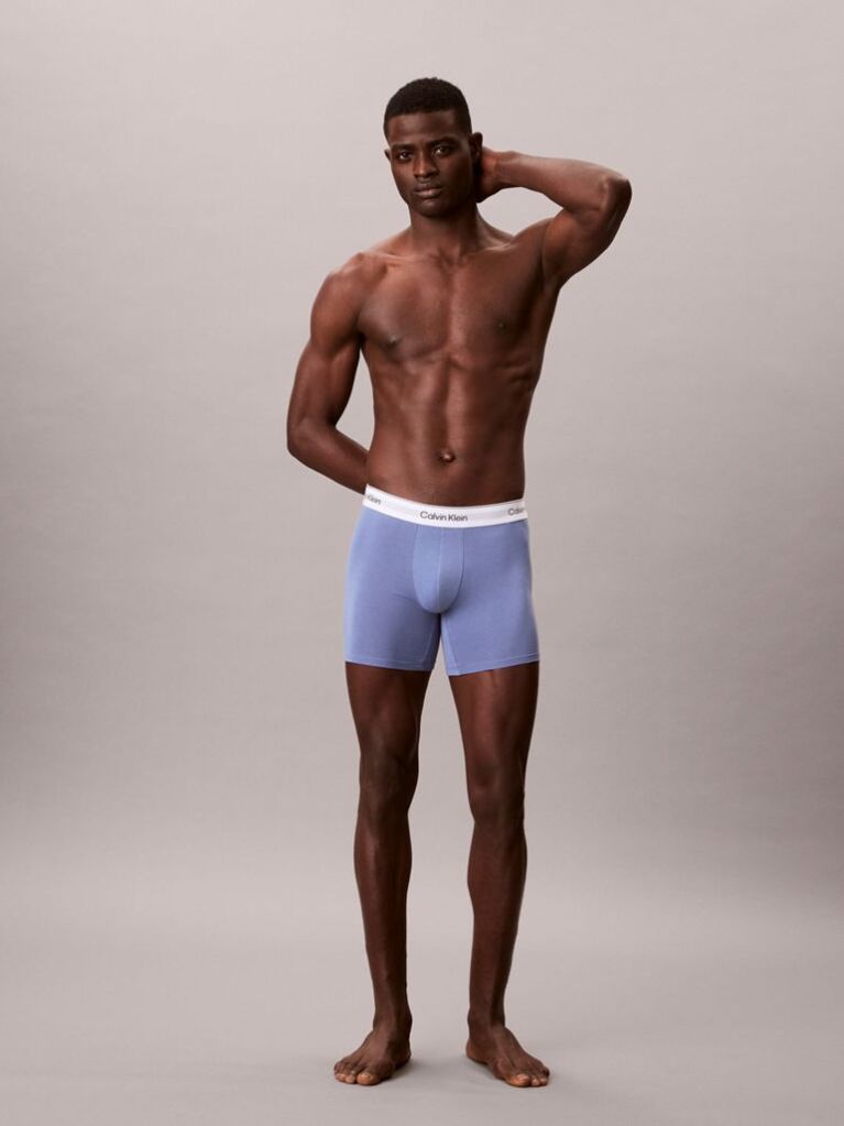 Multi Σετ 3 Μπόξερ - Icon Cotton Stretch  Άνδρας