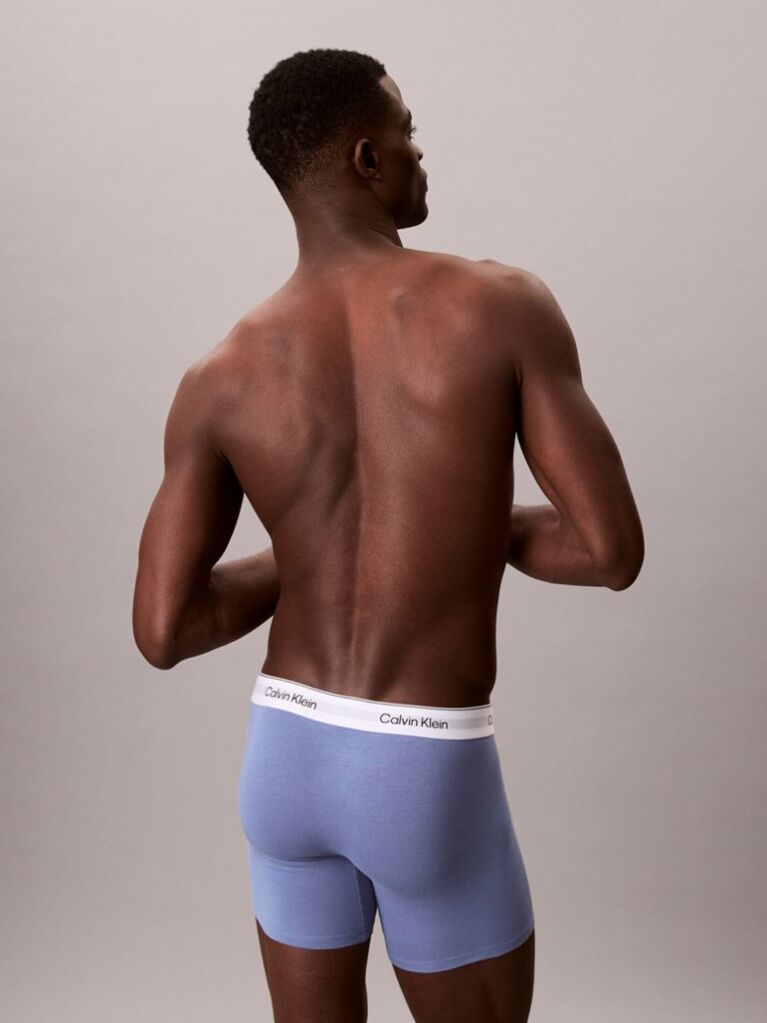 Multi Σετ 3 Μπόξερ - Icon Cotton Stretch  Άνδρας
